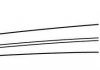 Щітка склоочисника каркасна задня 300mm (12'') ExactFit Rear Hyundai I-10 (EX3012B) Trico EX3012 (фото 2)