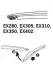Щітка склоочисника каркасна задня 300mm (12'') ExactFit Rear Hyundai I-20, Mazda 5,6, Ssangyong Kyron (EX305B) Trico EX305 (фото 3)