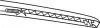 Щетка стеклоочистителя каркасная задняя 300mm (12\&#039;\&#039;) ExactFit Rear BMW 1, X1, Audi A1 (EX307B) Trico EX307 (фото 6)