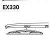 Щітка склоочисника каркасна задня 330mm (13'') ExactFit Rear Audi A3, A4, Q7, Kia Sportage (EX330B) Trico EX330 (фото 4)