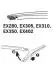 Щітка склоочисника каркасна задня 350mm (14'') ExactFit Rear Hyundai Santa Fe, Ria Rio II, Mazda CX-7, Toyota Avensis (EX350B) Trico EX350 (фото 3)
