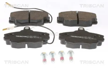 Гальмівні колодки, дискове гальмо (набір) TRISCAN 811010041