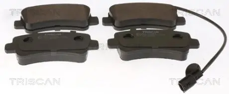 Гальмівні колодки, дискове гальмо (набір) TRISCAN 811010584