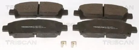 Гальмівні колодки, дискове гальмо (набір) TRISCAN 811013014