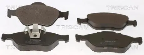 Гальмівні колодки, дискове гальмо (набір) TRISCAN 811016008