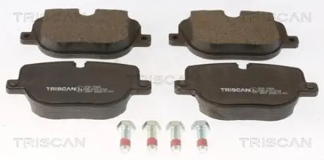 Гальмівні колодки, дискове гальмо (набір) TRISCAN 811017033
