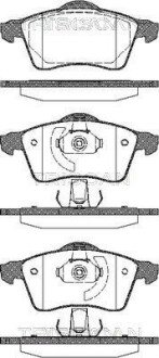 Колодки гальмівні дискові TRISCAN 8110 29013