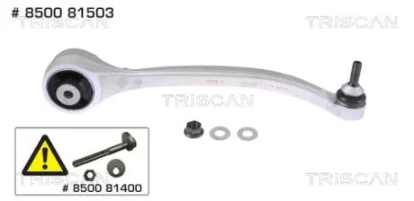 Рычаг TESLA P. MODEL S/X 12- PR DOLNY PRZEDNI TRISCAN 850081503