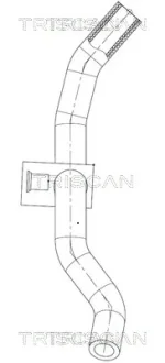 BMW Гідравлічний шланг 1 (E81) 06-, 3 (E90) 07- TRISCAN 8516 11016