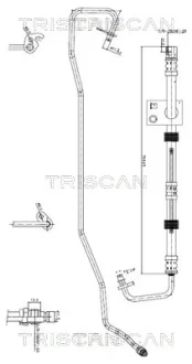 FORD Гідравлічний шланг ГУР MONDEO IV 07- TRISCAN 8516 16032