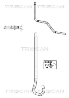 FORD Гідравлічний шланг ГУР GALAXY II 06-, MONDEO IV 07- TRISCAN 8516 16033