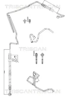 Патрубок TRISCAN 8516 29006