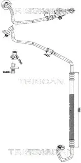 Патрубок TRISCAN 9010 28001