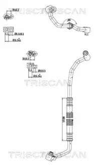 Патрубок TRISCAN 9010 29024