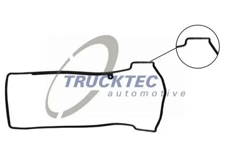 Прокладка клапанной крышки TRUCKTEC 02.10.103