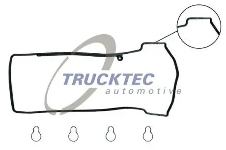 Прокладка клап. крышки TRUCKTEC 02.10.119