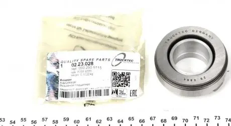 Подшипник выжимной MB 208-410D AUTOMOTIVE TRUCKTEC 02.23.028