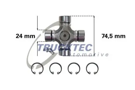 Автозапчасть TRUCKTEC 0234053