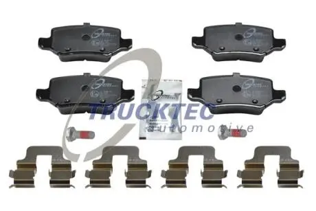 Гальмівні колодки, дискове гальмо (набір) TRUCKTEC 0235147