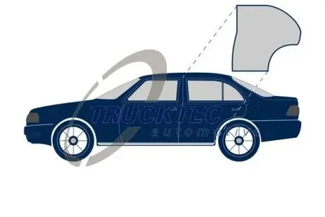 Уплотнение двери TRUCKTEC 0253039
