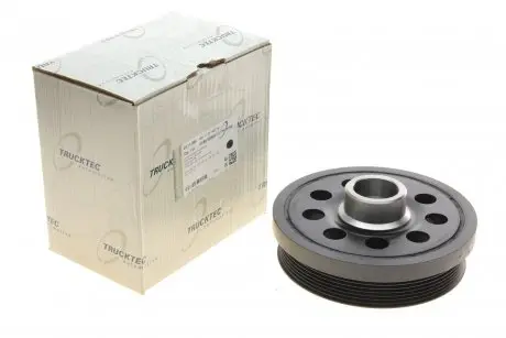 Шкив коленвала BMW 1 (E81)/3 (E90)/X1 (E84)/5 (E60)/X3 (E83/F25) 2.0D 04- (6PK), N47/M47 AUTOMOTIVE TRUCKTEC 08.11.054
