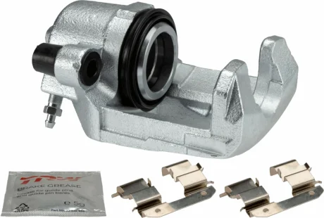 Гальмівний дисковий супорт передн Лів (відновлений) AUDI A1, A1 ALLSTREET, A1 CITY CARVER, SEAT ARONA, IBIZA IV, IBIZA IV SC, IBIZA IV ST, IBIZA IV/HATCHBACK, IBIZA V, TOLEDO IV 1.0-2.0 03.08- TRW BHW767E