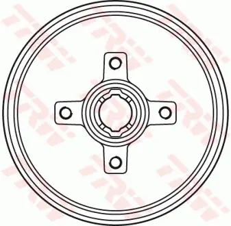 Тормозной барабан TRW DB4134BR