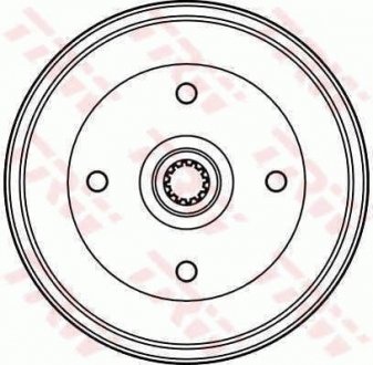 Тормозной барабан TRW DB4143