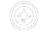 BиBEN HAM. SUZUKI T. SWIFT 1,2/1,3 DDIS 10- TRW DB4476 (фото 1)