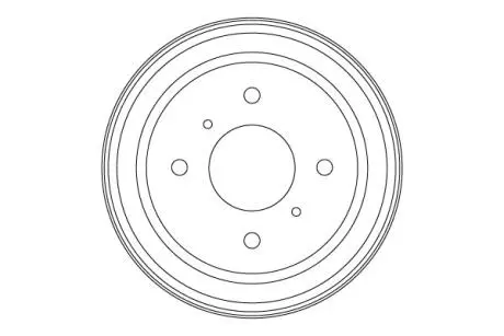 Тормозной барабан TRW DB4554