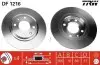 Диск тормозной TRW DF1216 (фото 1)