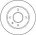 Диск тормозной (1 шт.).) FORD (Europe) Escort/Escort 35/Escort 55/Escort 60/Escort-Express 35/Es TRW DF1652 (фото 2)