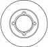 Диск тормозной TRW DF2662 (фото 2)