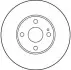 Диск тормозной TRW DF2702 (фото 2)