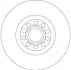 Диск тормозной AUDI A6/A6 Quattro/Allroad Quattro/S6 Quattro TRW DF4258S (фото 2)