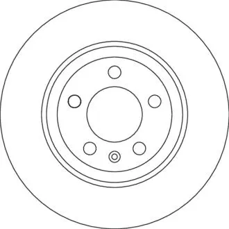 Гальмівний диск TRW DF4624