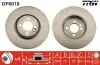 Диск тормозной TRW DF6010 (фото 1)