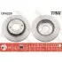 Диск тормозной (1 шт.) KIA Cerato \&#039;\&#039;F D=275mm &quot;04&gt;&gt; TRW DF6229 (фото 1)
