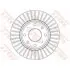 Диск тормозной (1 шт.) KIA Cerato \&#039;\&#039;F D=275mm &quot;04&gt;&gt; TRW DF6229 (фото 2)