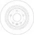 Диск тормозной (1 шт.).) OPEL/CHEVROLET Astra/Zafira/Cruz/Orlfndo/Volt &quot;R D=292mm &quot;09&gt;&gt; TRW DF6363 (фото 2)