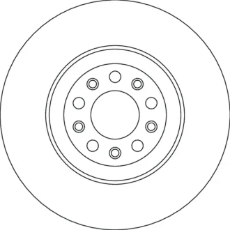 Диск гальмівний передн Лів/Прав ALFA ROMEO GIULIA, STELVIO 2.0/2.2D/2.9 10.15- TRW DF6551S