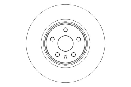 Диск гальмівний передн Лів/Прав OPEL INSIGNIA B, INSIGNIA B COUNTRY, INSIGNIA B GRAND SPORT 2.0 03.17- TRW DF6585S