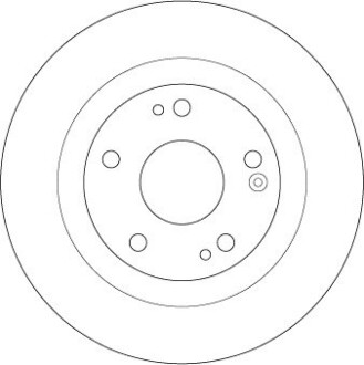 Гальмівний диск TRW DF6705