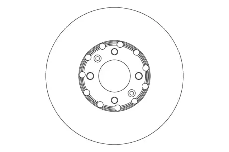 Диск гальмівний DS DS 3 / DS 3, CITROEN C4 III, C4 X, OPEL CORSA F, CORSA F/HATCHBACK, MOKKA, PEUGEOT 2008 II, 208 II 1.2-Electric 05.19- TRW DF6818