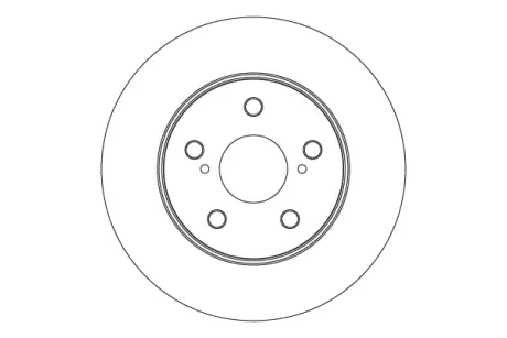 Гальмівний диск TRW DF6838