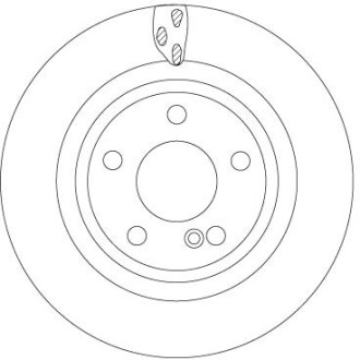 Диск гальмівний TRW DF6887