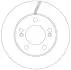 Диск тормозной SSANGYONG P. REXTON/RODIUS 2,0-2,7 XDI 12- TRW DF6888 (фото 1)