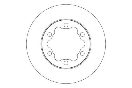 Диск гальмівний TRW DF6973S