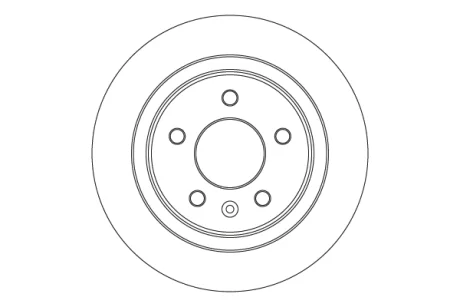 Диск гальмівний задн Лів/Прав OPEL INSIGNIA B, INSIGNIA B COUNTRY, INSIGNIA B GRAND SPORT 1.5-2.0D 03.17- TRW DF6993