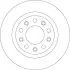Диск тормозной TRW DF8070 (фото 2)